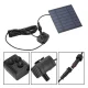 Solar Fountain Pump for Pond ZD70F, Black