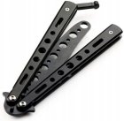 Butterfly Stainless Steel Training Balisong Practice Tool Tactical Folding Knife