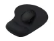 Ergonomisks gēla peles paliktnis ar spilvenu, 23x19 cm| Peles paliktnis ar spilvenu