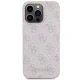 Guess 4G Metal Logo vāciņš Apple iPhone 15 Pro Max, Rozā