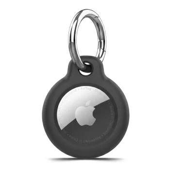 Tech-Protect Rough maciņš Apple AirTag, melns