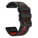 Tech-Protect Iconband Pro siksniņa Garmin Fenix, melna un sarkana