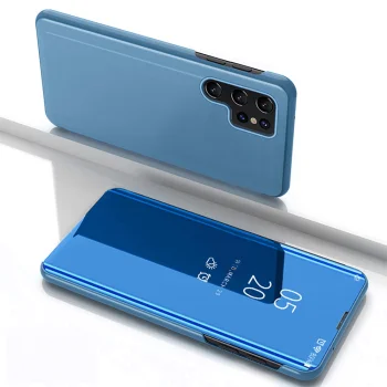 Чехол-книжка Clear View для Samsung Galaxy S25 Ultra - Синий