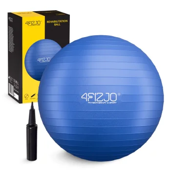 Гимнастический мяч 4Fizjo Reh Ball 55 см, синий