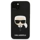 Apple iPhone 13 mini 5,4\'\' Karl Lagerfeld Silicone Karl\'s Head Case Cover, Black | Чехол Кейс Бампер...