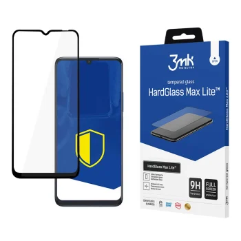 Aizsargstikls 3mk HardGlass Max Lite tālrunim TCL 505, melns