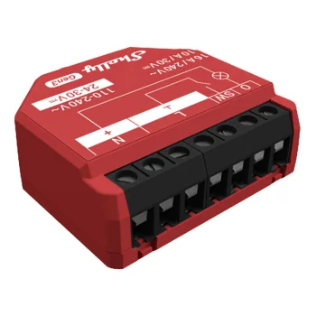Viedais kontrolieris Shelly 1PM Gen3 Wi-Fi/Bluetooth 16A
