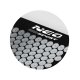 Acupressure Mat and Pillow Set Neo-Sport NS-903, Black and Silver