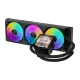 Система водяного охлаждения DarkFlash DV360S MAX, 3.95\" IPS, ARGB, черная