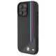 BMW M tīklveida trīskrāsainas svītras MagSafe futrālis iPhone 16 Pro Max - Pelēks | Meshed Tricolor Stripes Case...