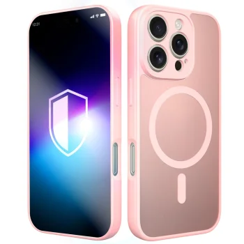 Чехол 3Mk Protection Misty MagCase для iPhone 16 Pro Max, Розовый