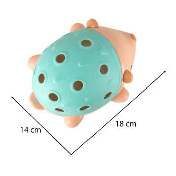 Sensorais ezis Montesori attīstošā rotaļlieta smalkajai motorikai, zils