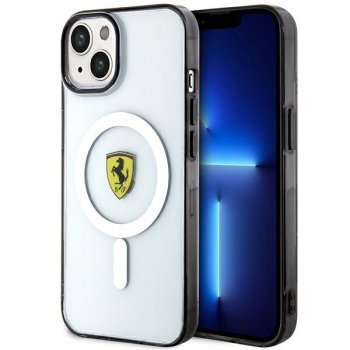 Ferrari iPhone 14 Plus vāciņš Outline MagSafe, caurspīdīgs