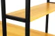 Компьютерный стол с полками Modernhome PJJCT0002-302, стиль лофт, светлый...