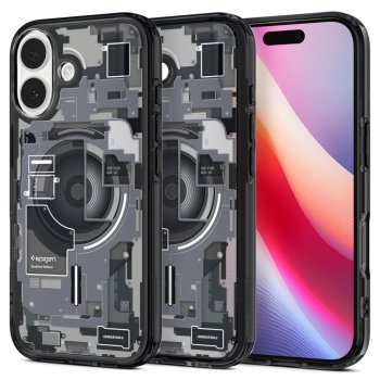 Spigen Ultra Hybrid Mag Zero One vāciņš Apple iPhone 17, Melns