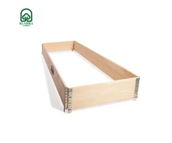 Деревянная высокая грядка KLASIKA GARDEN 1200x800x195 мм