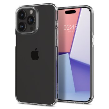 Spigen iPhone 15 Pro vāciņš Crystal Flex, caurspīdīgs