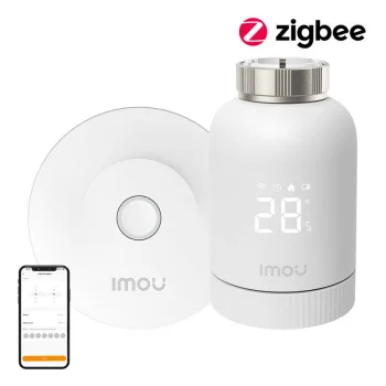 Комплект умного термостата IMOU KIT-TRV1-EU-2 ZigBee со шлюзом