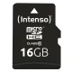 Intenso 16 GB microSDHC atmiņas karte Class 10 ar SD adapteri
