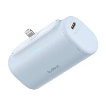 Baseus Compact IP 5000mAh 20W Power Bank, Blue