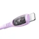 Joyroom S-A59 Vibrant Series USB-A uz Lightning kabelis 3A 1.2m, violets