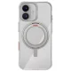 Uniq Swivix 360 Rotating Kickstand Case for iPhone 17, Transparent