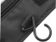 Hanging Travel Toiletry Bag with Hook, Bathroom Organizer for Cosmetics, black