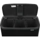 Мусорное ведро для сортировки Brabantia Bo Touch Bin 3 x 11 л, черное матовое