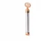 Kvarca vibro masažieris masieris sejai un kaklam ar diviem uzgaļiem | Rose Quartz Face and Neck Vibrating Massager...