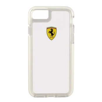Чехол Ferrari Shockproof для iPhone 7 / 8 / SE 2020 / SE 2022, прозрачный