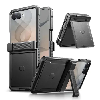 Чехол Tech-Protect Kevlar Pro для Samsung Galaxy Z Flip 8 с защитой шарнира и...