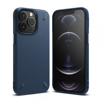 Apple iPhone 13 Pro 6.1'' Ringke Onyx Durable TPU Case Cover, Blue | Telefona Vāciņš Maciņš Bampers Apvalks
