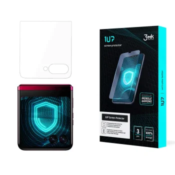 Ekrāna aizsargplēve 3mk 1UP priekš Motorola Razr 40 Ultra (priekšpuse), 3 gab.