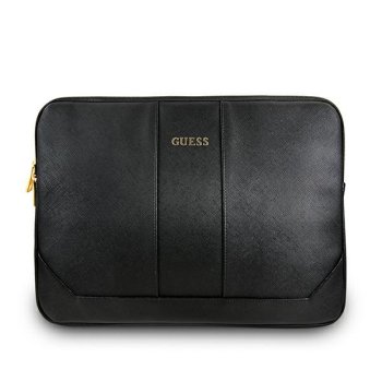 Чехол для ноутбука Guess Saffiano 13", черный