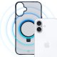 3Mk Protection Smoke Case Mag&Stand vāciņš Apple iPhone 16, Melns
