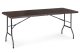 MultiGarden 180 cm Folding Table and Bench Set for 8 Persons, Brown