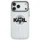 Чехол Karl Lagerfeld IML Karl Sketch Logo MagSafe для iPhone 17 Pro Max, прозрачный