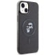 Karl Lagerfeld iPhone 15 Plus vāciņš IML KC Glitter MagSafe, melns