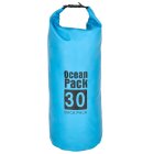 Waterproof Dry Bag Backpack for Hiking Camping Canoeing Traveling 30L, Blue