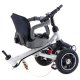 Bērnu Trīsriteņu Ratiņi Ritenis TRIKE FIX V3, Pelēks | Kids Baby Bike Tricycle Stroller Buggy