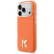 Karl Lagerfeld Karl Head Logo MagSafe Magsafe maciņš iPhone 17 Pro Max – oranžs | Phone Case Cover