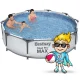 Bestway 56406 Power Steel Frame Pool 305 x 76 cm with Accessories