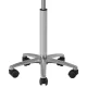 Kosmētiskā un frizieru taburete Gabbiano 001B, augsta, melna
