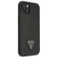 Guess Saffiano Triangle Logo vāciņš iPhone 13 mini, melns