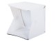 Portatīvā mini studija priekšmetu bildēšanai, gaismas kaste | Foldable Studio Photo Box LED Light Cube