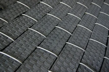 Заборная лента MIKKO RATTAN MK-03 12,75 x 0,0475 м, 1200 г/м², темно-серая