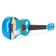 Ecotoys MF019H koka ukulele bērniem, 4 neilona stīgas, ar mediatoru