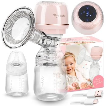 Nukido 796101 3-Phase Electric Breast Pump, 180 ml