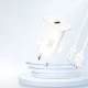 Dudao A27S 25W GaN USB-A lādētājs - Balts