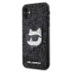 Чехол Karl Lagerfeld для iPhone 11 / XR Glitter Choupette Patch, черный